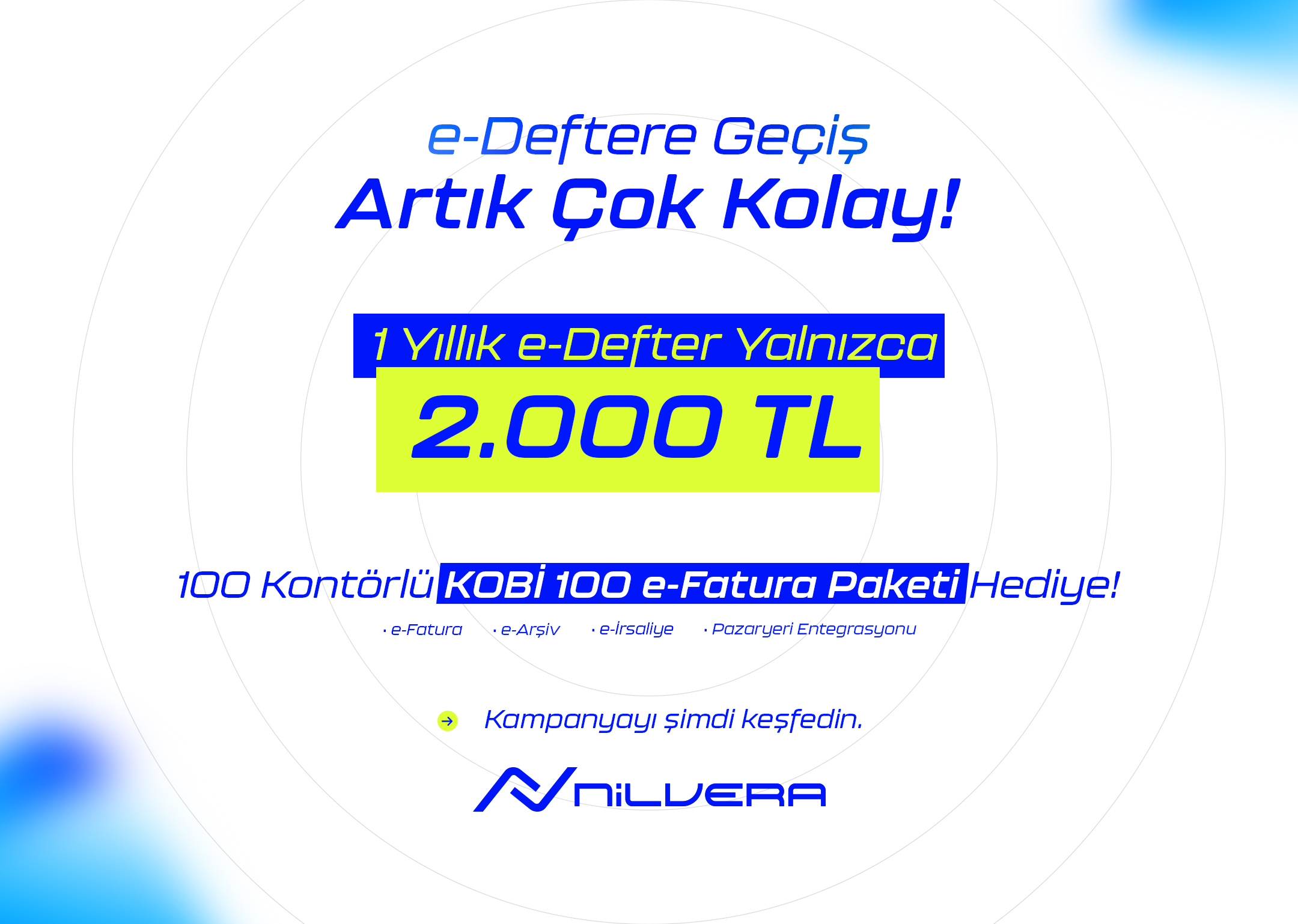 e-defter yalnızca 2000 TL
